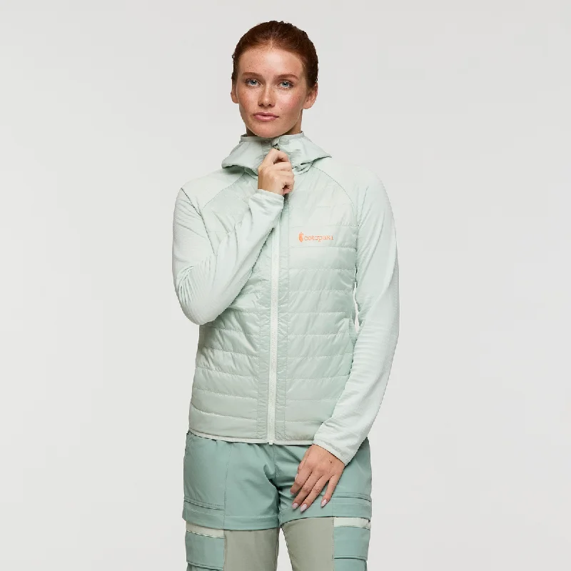 Formal Garments For Women Capa Hybrid Insulated Hooded Jacket - Women's