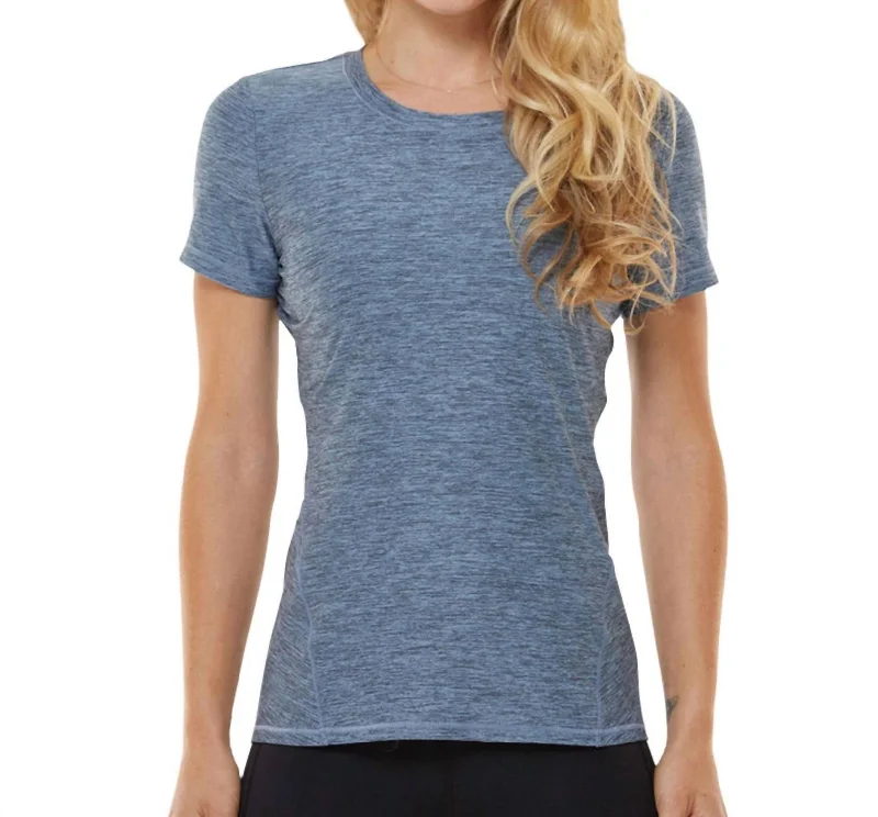 Sale On Clothing Short Sleeve Trail Tee In Blue