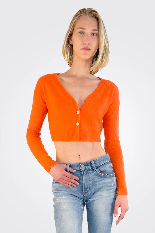 Luxury Fashion Gigi Cardigan - Papaya