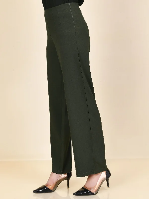 Casual Fashion Trends for Women Grip Pants - Army Green