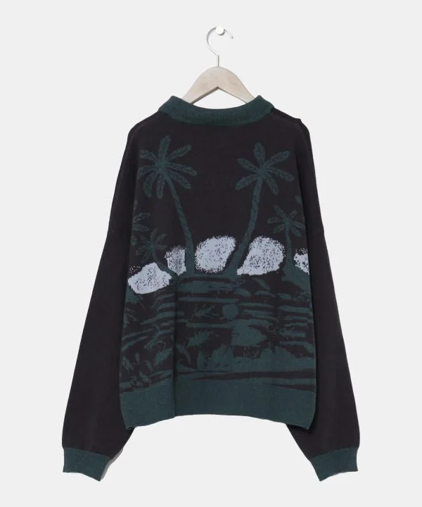 Women's Clothing Sale Online SURF＆Palms Aloha Knit Top