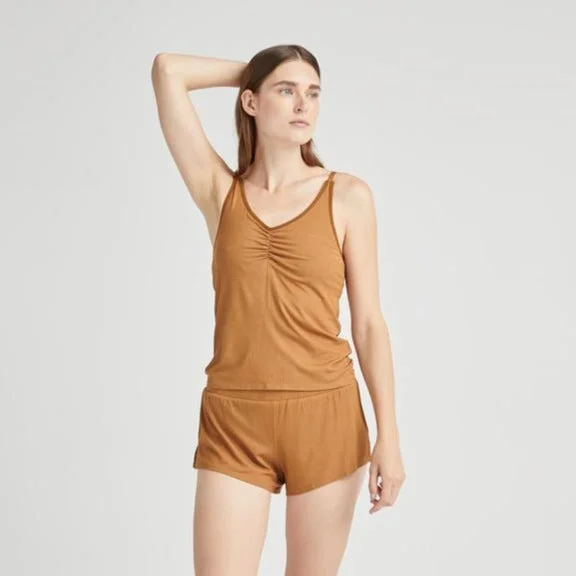 Designer Women's Fashion Online Sleep Tank (Woodgrain)