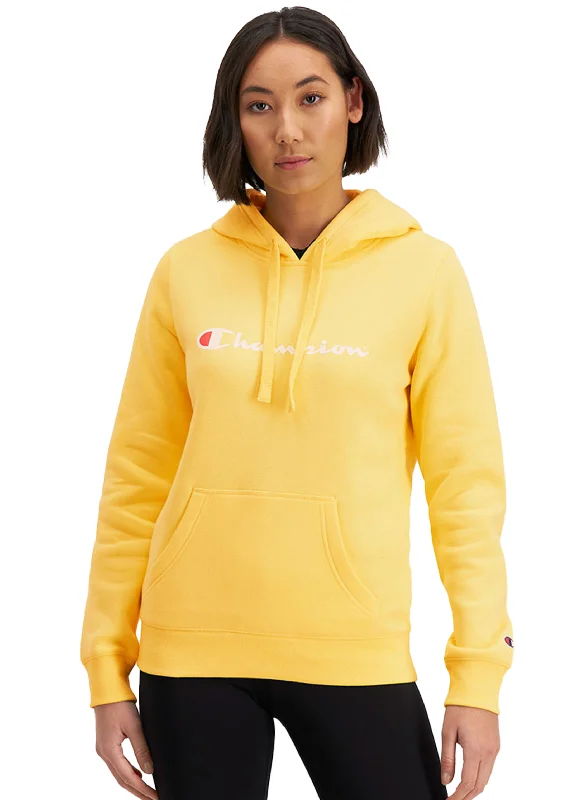 Women's Transitional Garments Champion Script Hoodie Womens  <br> CWG4N DTH