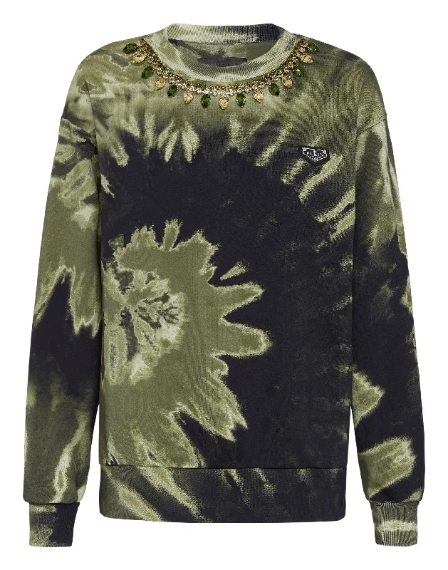 Stylish Women's Garments Sweatshirt  Tie dye