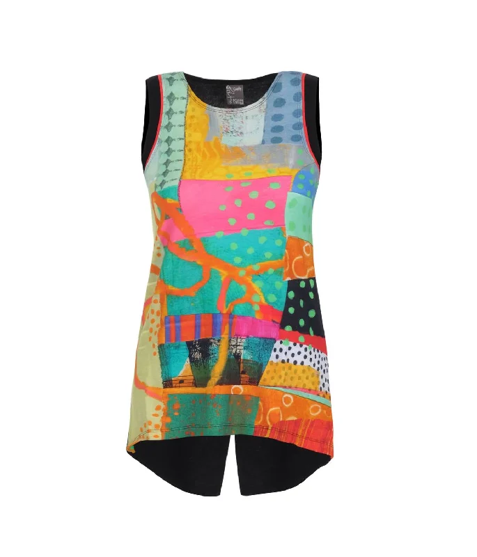 Chic Clothes For Women Simply Art  Jane Davies Knit Tunic In Multi