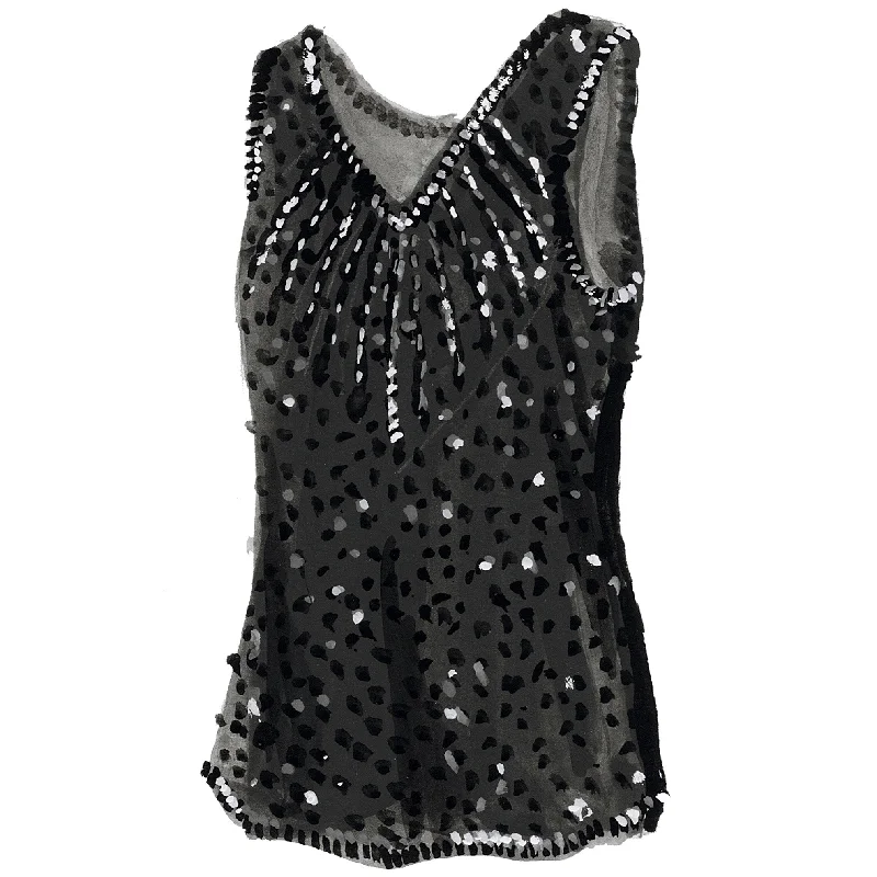 Comfortable Women's Clothes Elegant Sequin Tank