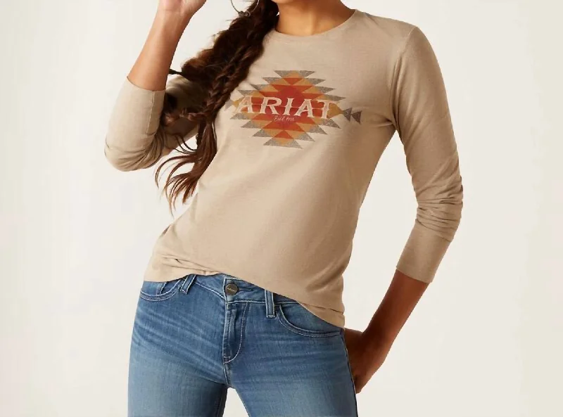 Women's Plus-Size Outfit Southwest Logo T-Shirt In Oatmeal Heather