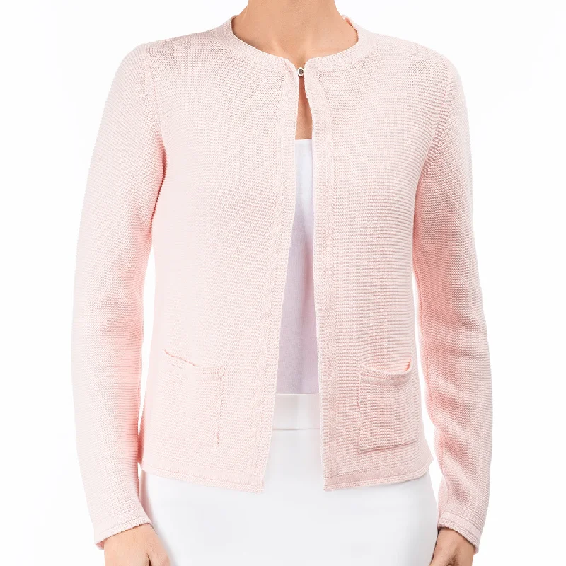 Classic Women's Clothing Styles 2 Pocket Cardigan in Angel Wing