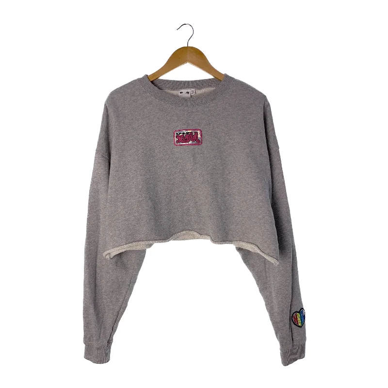 Current Trends X-girl/Sweatshirt/M/GRY/Cotton