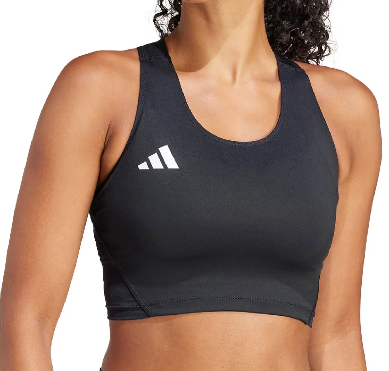 Women's Athletic Outfit adidas Adizero Essentials Womens Running Crop Top - Black