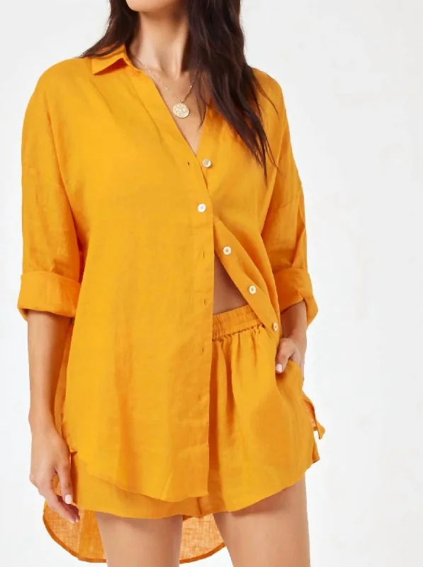 Casual Fashion Rio Tunic Top In Tamarind