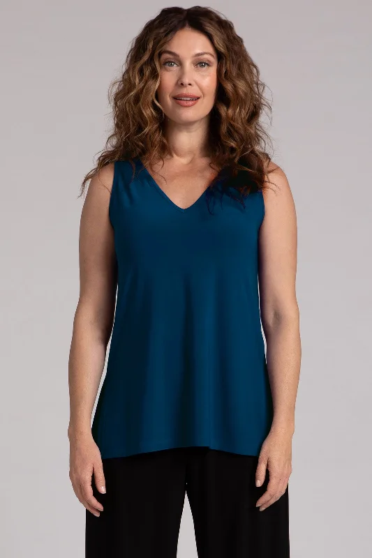 Charming Women's Outfit For Special Occasions Go To V-Neck Tank Relax | Atlantis