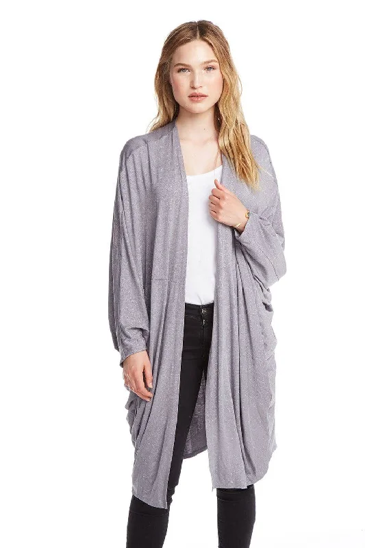 Seasonal Women's Fashion Trends Glitter Cocoon Cardigan