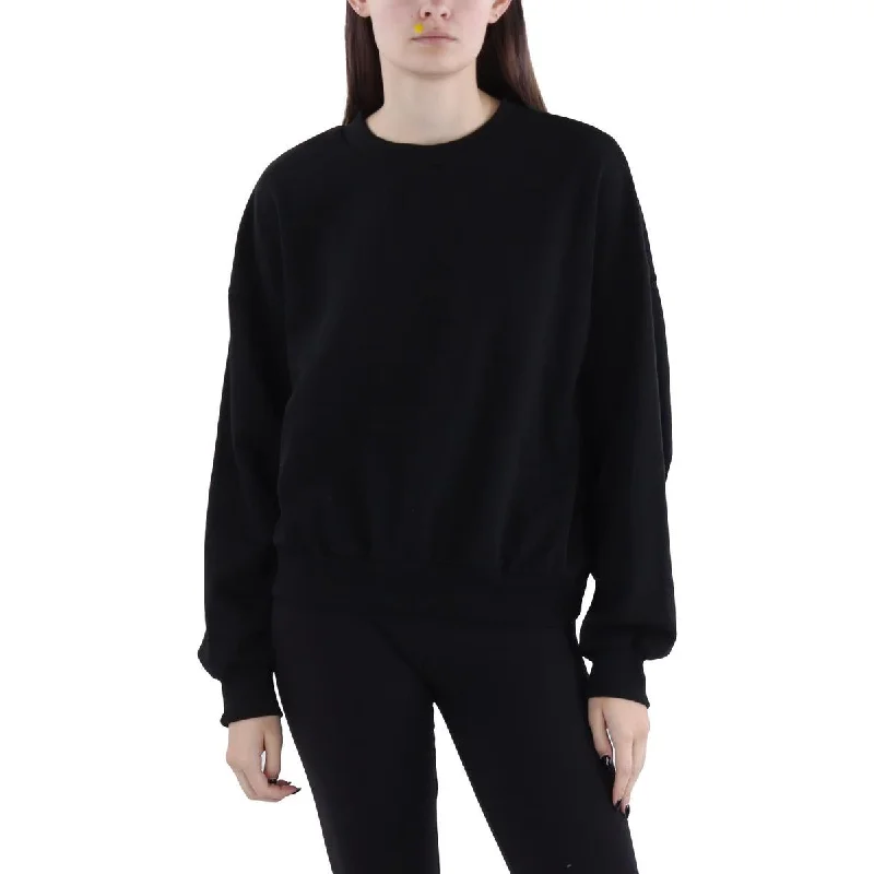 Affordable Women's Attire Max Womens Plush Terry Crewneck Sweatshirt