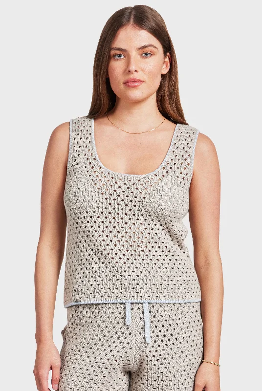 Casual Outfit For Women Farrah Crochet Tank