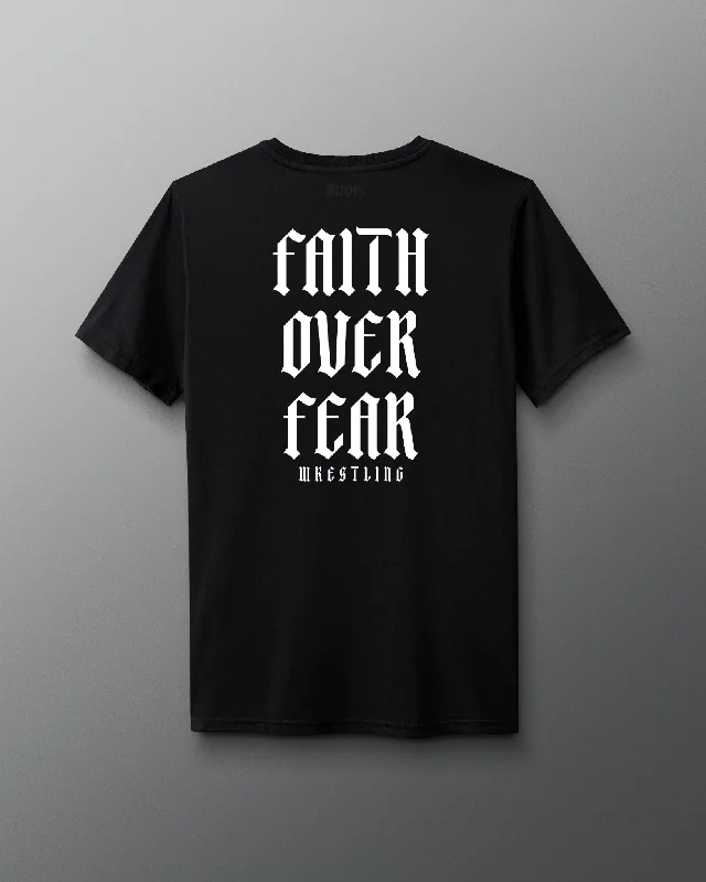 Comfortable Loungewear for Women Faith Over Fear T-Shirt