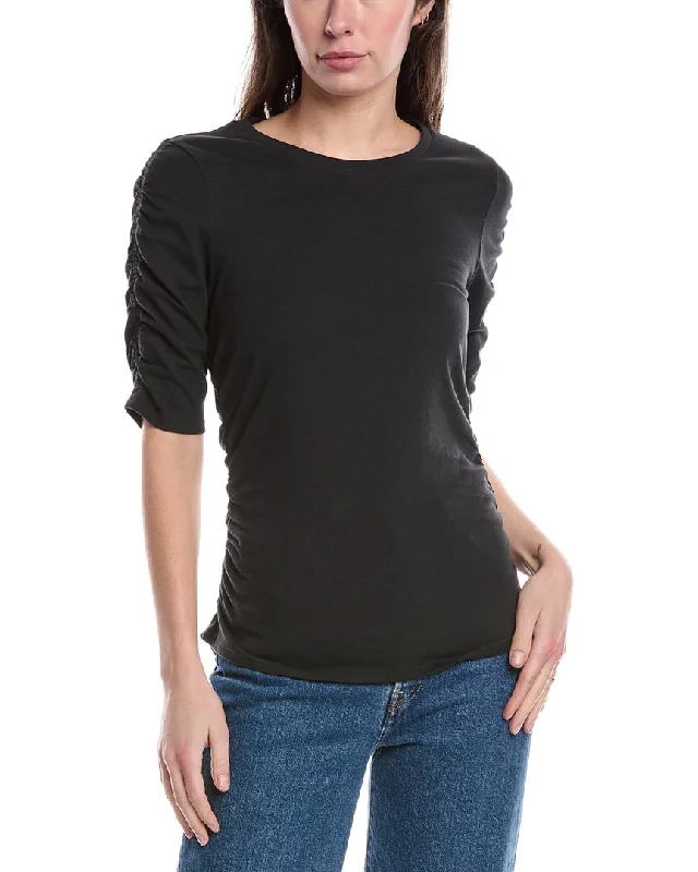 Bold and Elegant Women's Fashion rag & bone Juliet Shirred T-Shirt