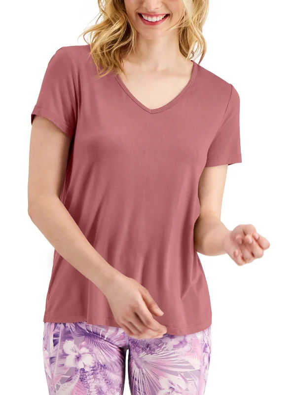 Bundle Offer Womens Short Sleeve V-Neck Pullover Top