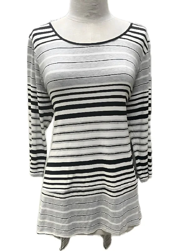 Stylish Everyday Clothing Urban Stripe Tunic In Stripes