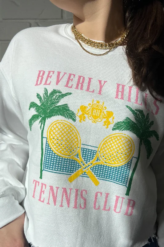 Early Bird Offer Beverly Hills Tennis Pullover