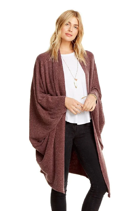 Women's Stylish Outerwear Love Knit Cocoon Cardigan