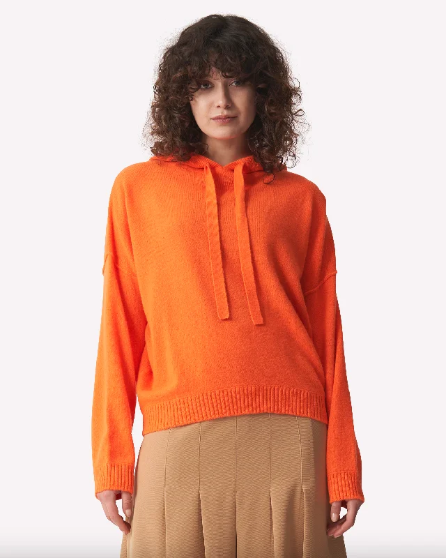 Women's Comfortable Lounge Outfit Hattie Hoodie - Orange