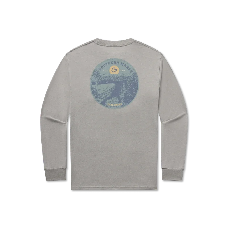 Comfortable Casual Wear Seawash™ Tee - Scenic Overlook - Long Sleeve