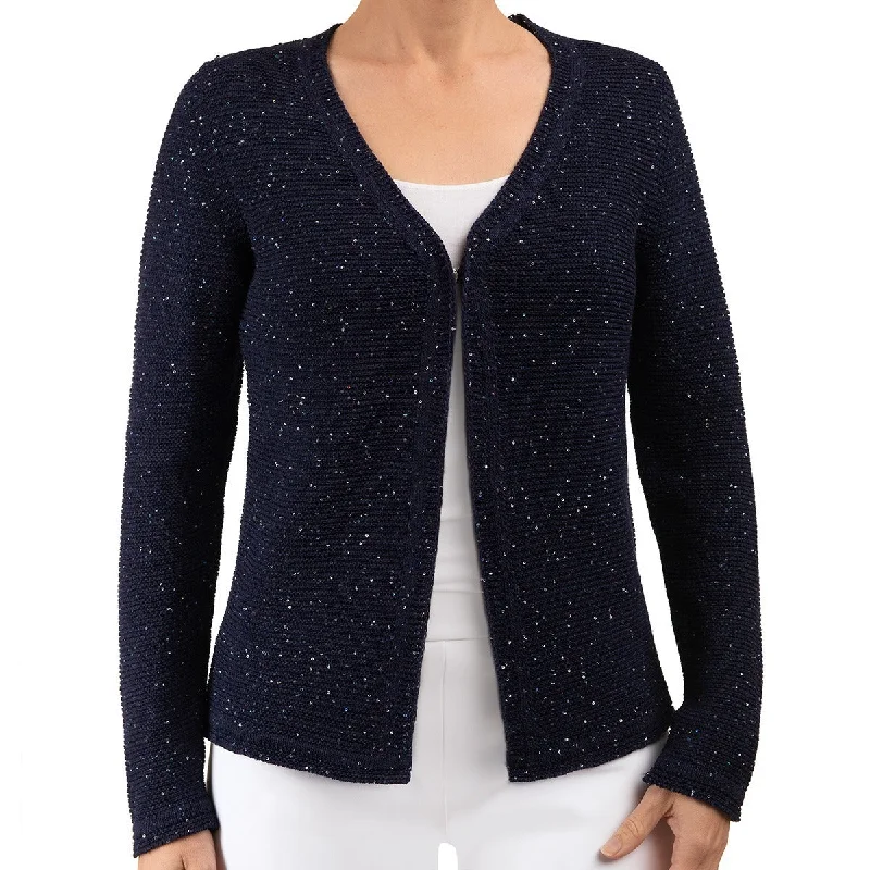 Everyday Women's Fashion Trends Pailletami Cardigan in Navy