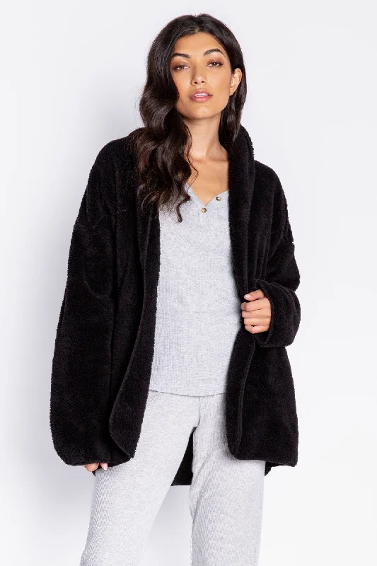 Fashion-forward Women's Clothing Cozy Plush Lounge Cardigan