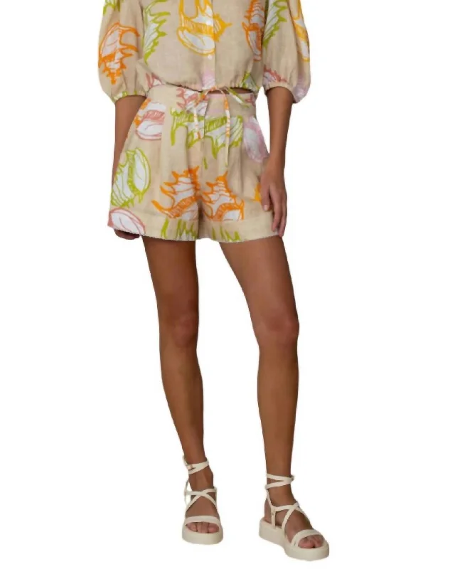 Women's Elegant Outfit Sami Shorts In Shells