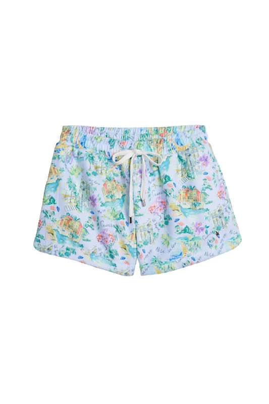 Trend Alert Women's Nice Short In Blue Beach