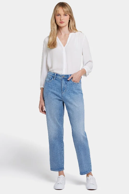 Women Apparel Boyfriend Jeans - Blue Valley