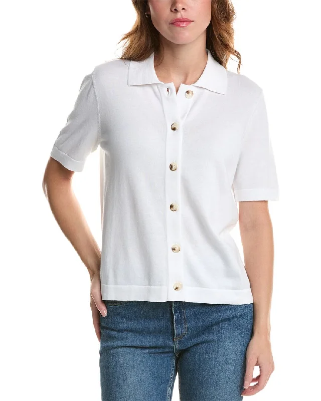 Women's Relaxed Outfit Edinburgh Knitwear Elena T-Shirt