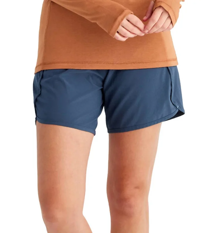 Women's Seasonal Fashion Trends Women's Bamboo-Lined Breeze Skort In Blue Dusk Ii