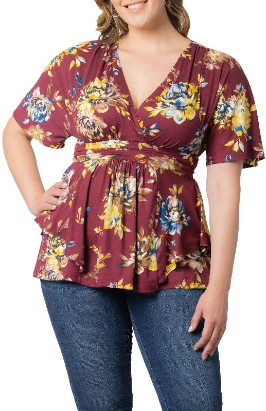 Women's Vacation Garments Encore Print Top